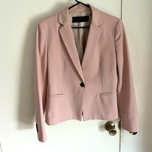 Pink blazer size large zara